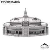 Tabletop Terrain Building Power Station - Futuristic City