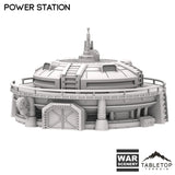 Tabletop Terrain Building Power Station - Futuristic City