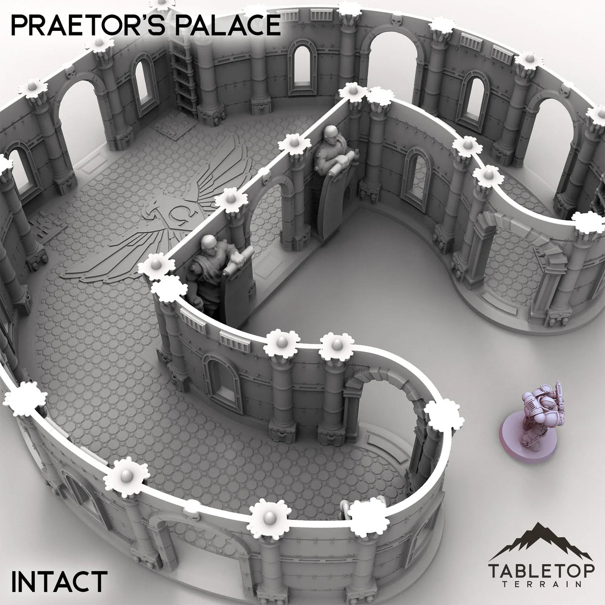 Tabletop Terrain Building Praetor's Palace