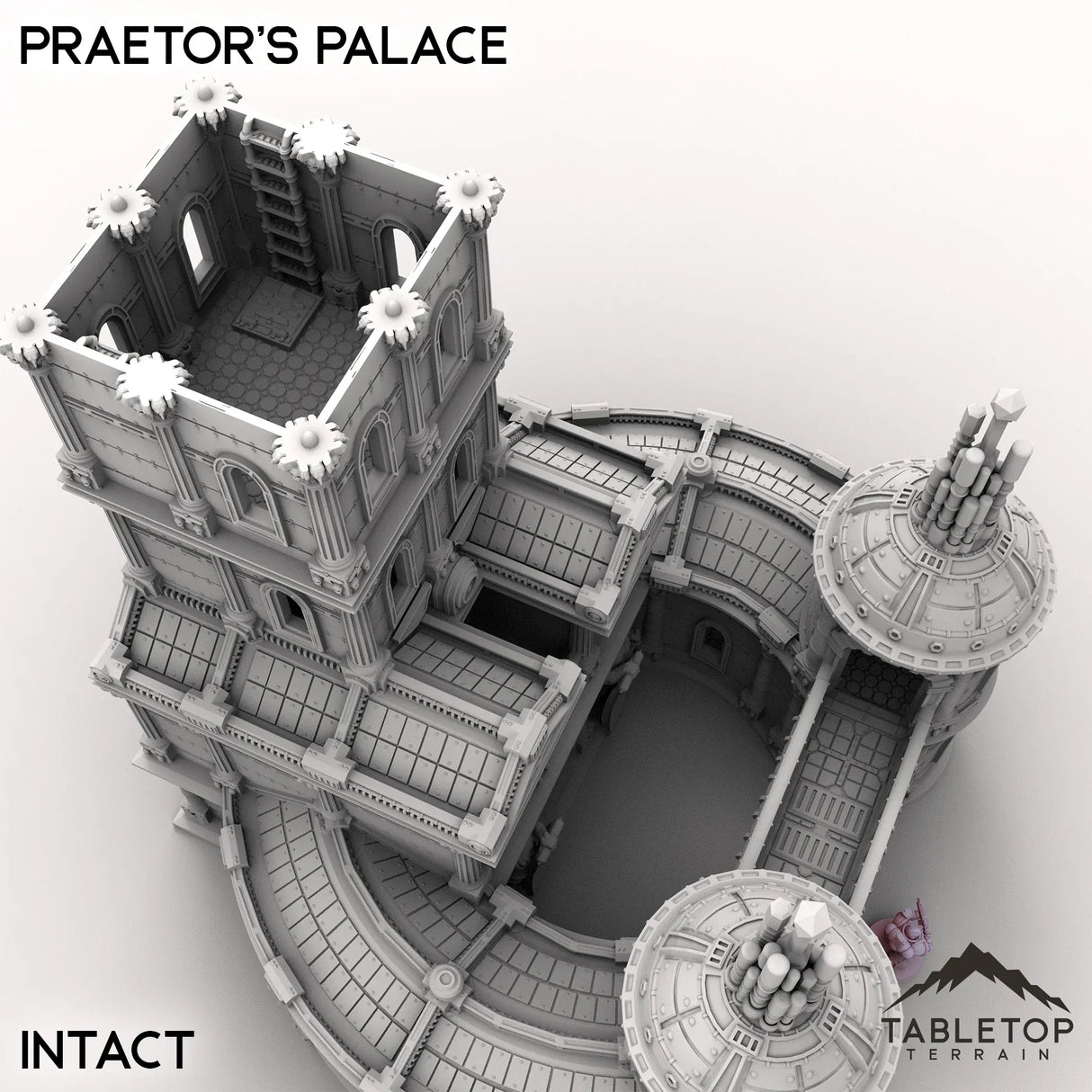 Tabletop Terrain Building Praetor's Palace
