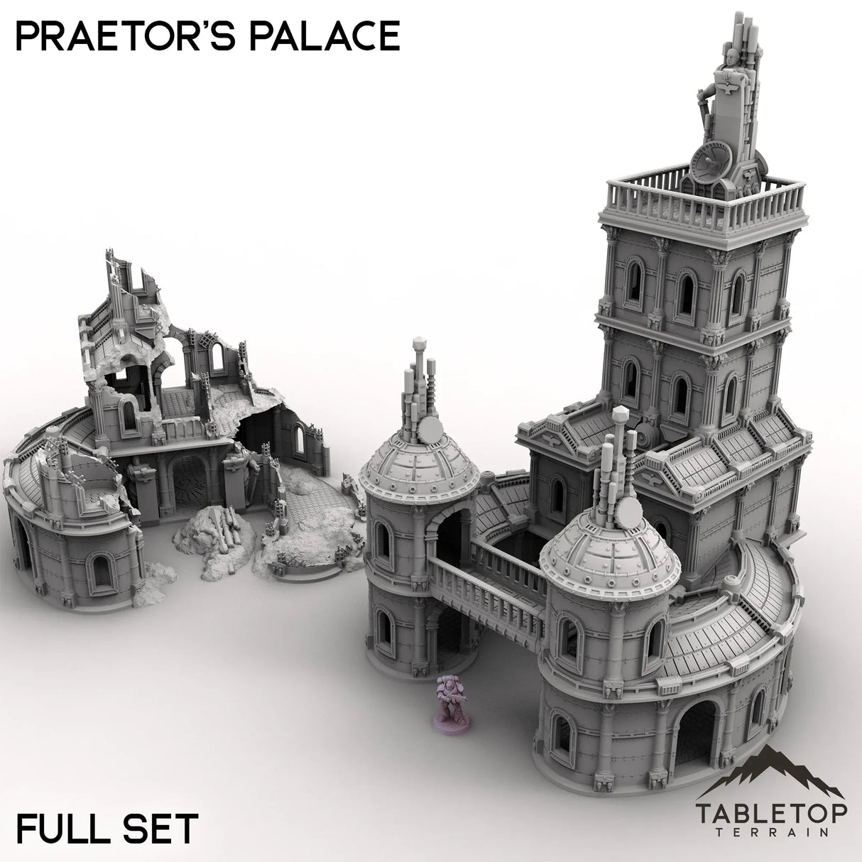 Tabletop Terrain Building Praetor's Palace