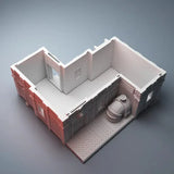 Tabletop Terrain Building Pump Station - Grimdark UnderNidus Building