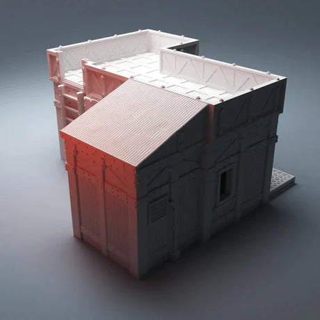 Tabletop Terrain Building Pump Station - Grimdark UnderNidus Building