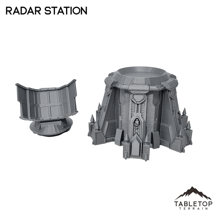 Tabletop Terrain Building Radar Station