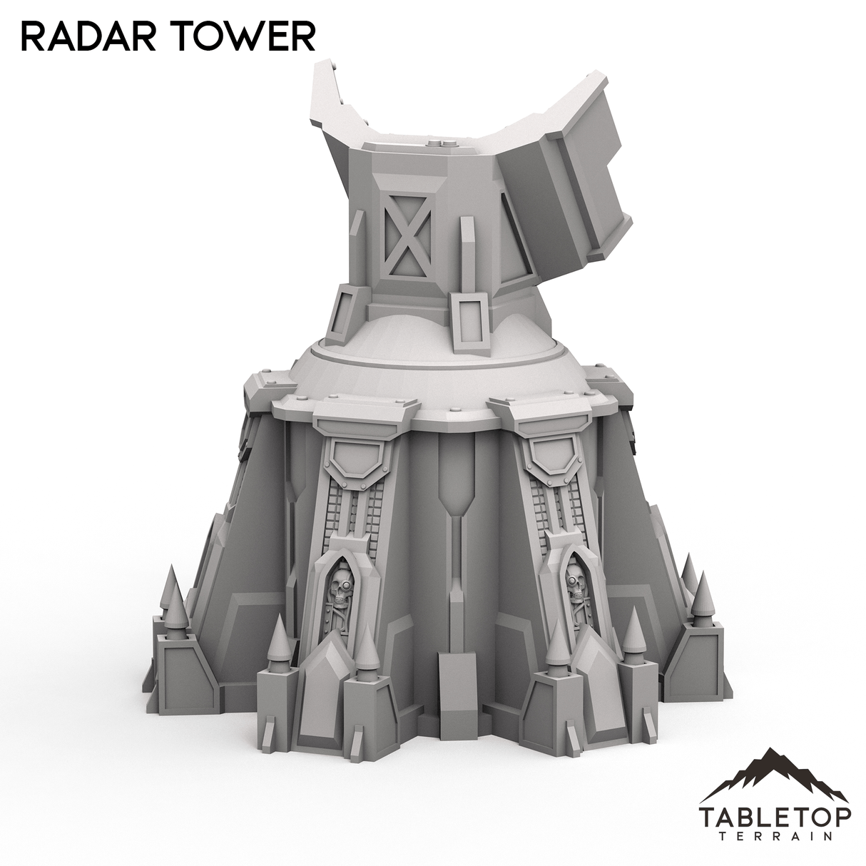 Tabletop Terrain Building Radar Station