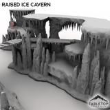 Tabletop Terrain Building Raised Ice Cavern