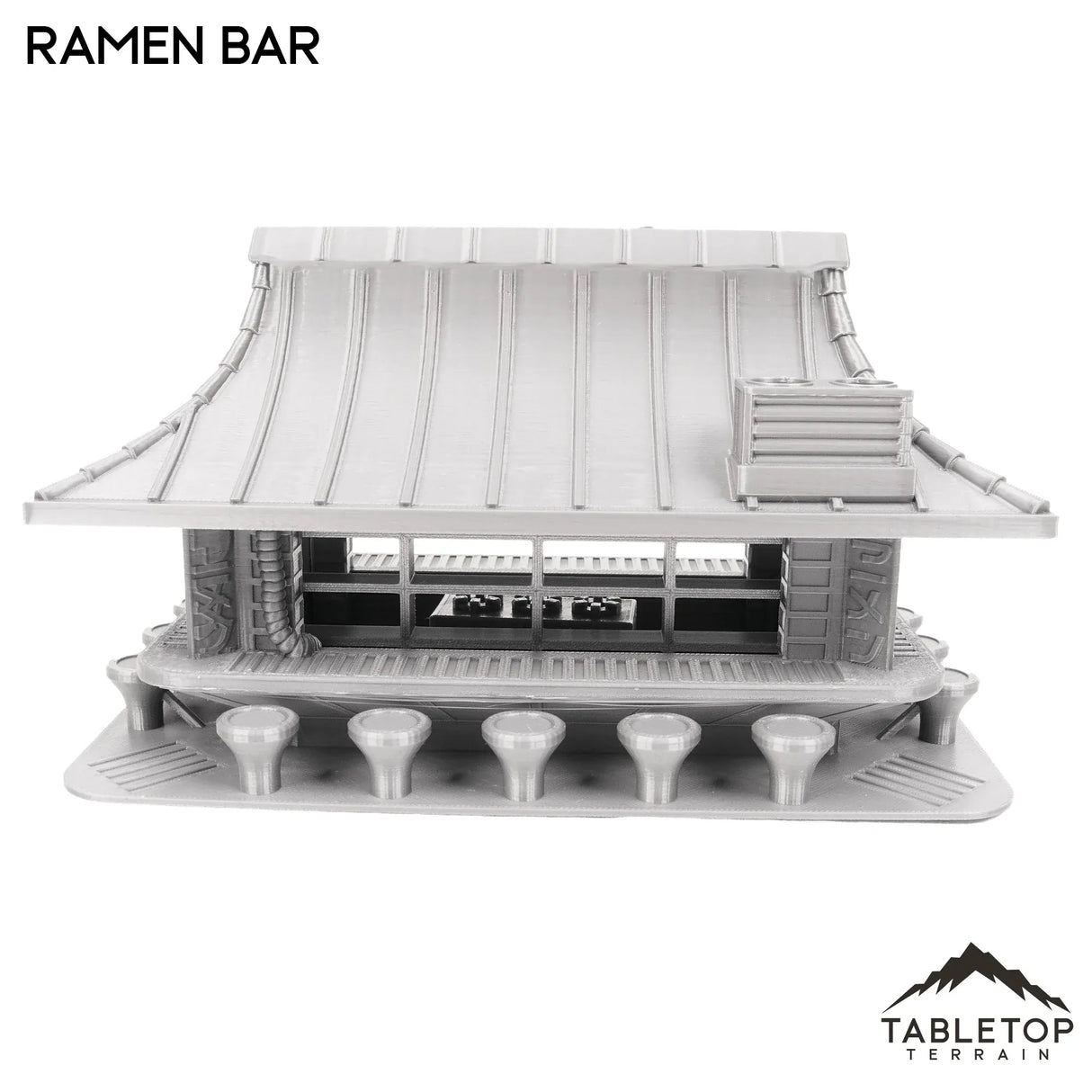 Tabletop Terrain Building Ramen Bar - Cyberpunk Building