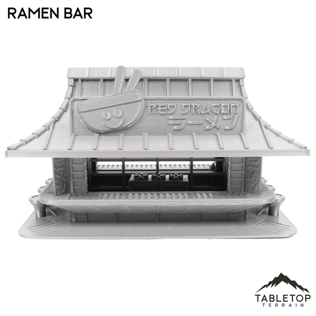 Tabletop Terrain Building Ramen Bar - Cyberpunk Building
