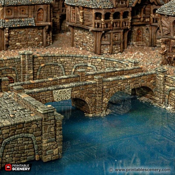 Tabletop Terrain Building Ramshackle Bridge