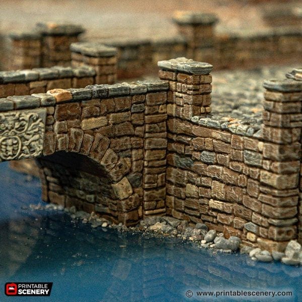 Tabletop Terrain Building Ramshackle Bridge