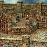 Tabletop Terrain Building Ramshackle Graveyard