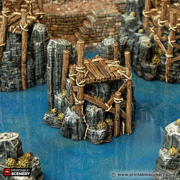 Tabletop Terrain Building Ramshackle Rocks