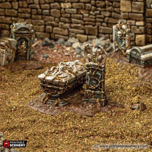 Tabletop Terrain Building Ramshackle Tombstones