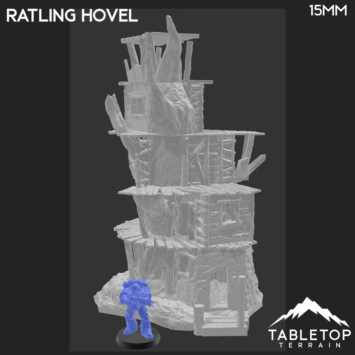 Tabletop Terrain Building Ratling Hovel