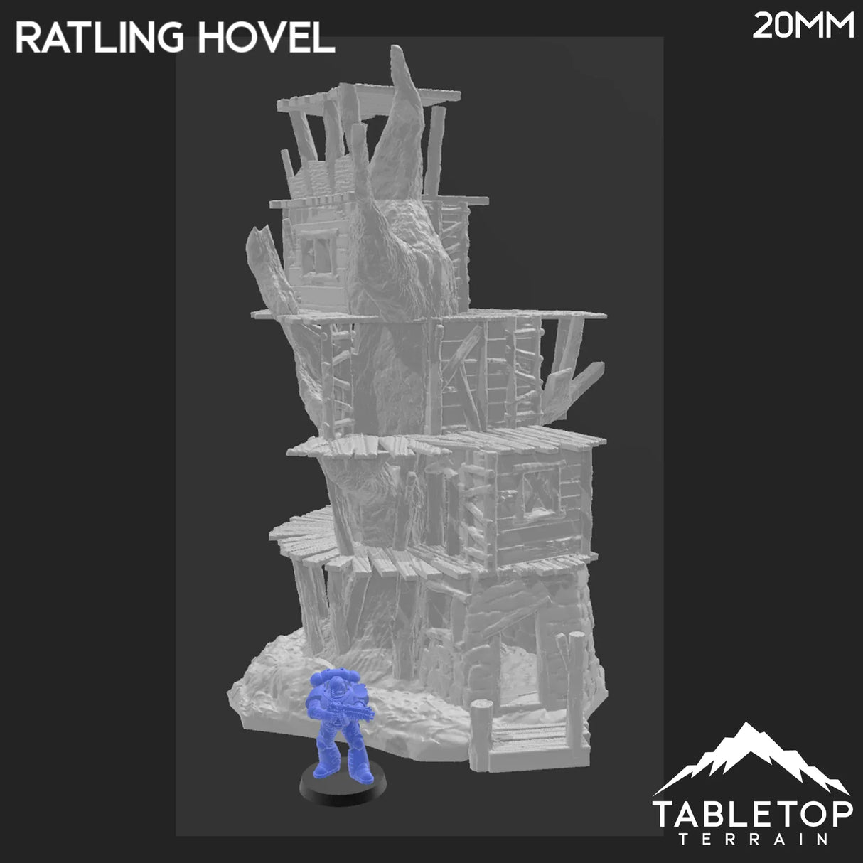 Tabletop Terrain Building Ratling Hovel