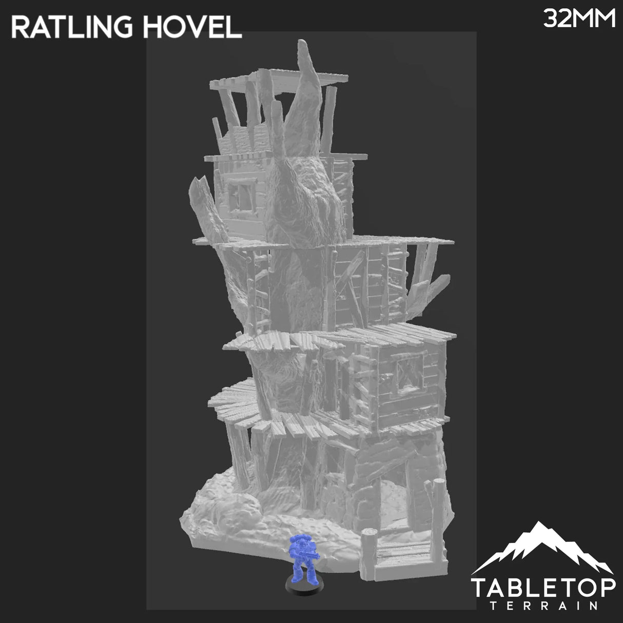 Tabletop Terrain Building Ratling Hovel