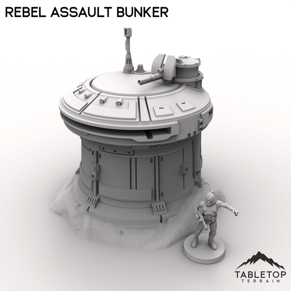 Tabletop Terrain Building Rebel Assault Bunker