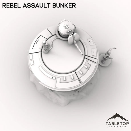 Tabletop Terrain Building Rebel Assault Bunker