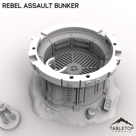 Tabletop Terrain Building Rebel Assault Bunker