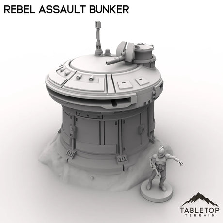 Tabletop Terrain Building Rebel Assault Bunker