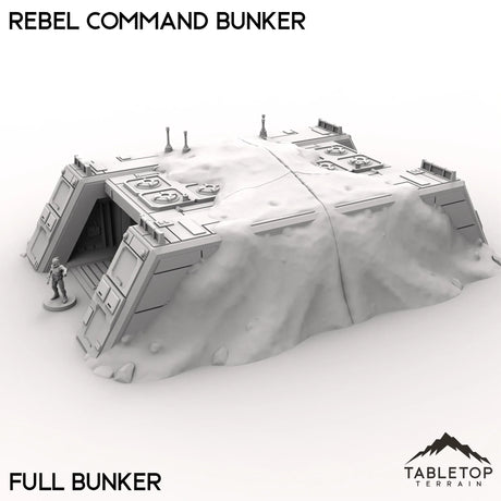 Tabletop Terrain Building Rebel Command Bunker