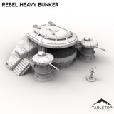 Tabletop Terrain Building Rebel Heavy Bunker