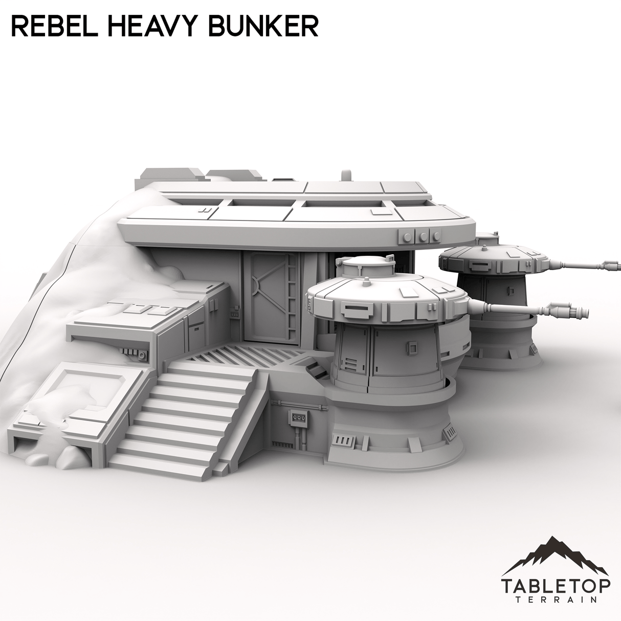 Tabletop Terrain Building Rebel Heavy Bunker