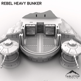 Tabletop Terrain Building Rebel Heavy Bunker