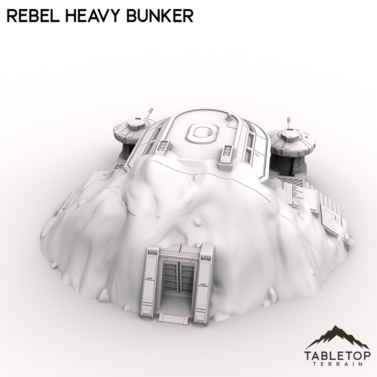 Tabletop Terrain Building Rebel Heavy Bunker