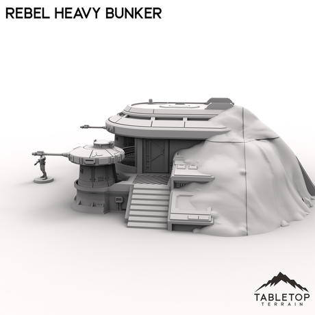 Tabletop Terrain Building Rebel Heavy Bunker