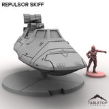 Tabletop Terrain Building Repulsor Skiff
