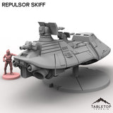Tabletop Terrain Building Repulsor Skiff