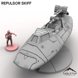 Tabletop Terrain Building Repulsor Skiff