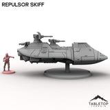Tabletop Terrain Building Repulsor Skiff