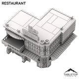 Tabletop Terrain Building Restaurant - Futuristic City
