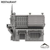 Tabletop Terrain Building Restaurant - Futuristic City