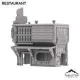 Tabletop Terrain Building Restaurant - Futuristic City