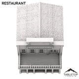 Tabletop Terrain Building Restaurant - Old Wild Western Rush