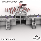 Tabletop Terrain Building Roman Wooden Fort