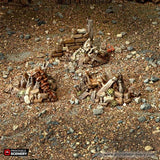 Tabletop Terrain Building Rubble and Scatter