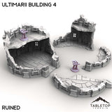 Tabletop Terrain Building Ruined / 32mm Ultimarii Building 4