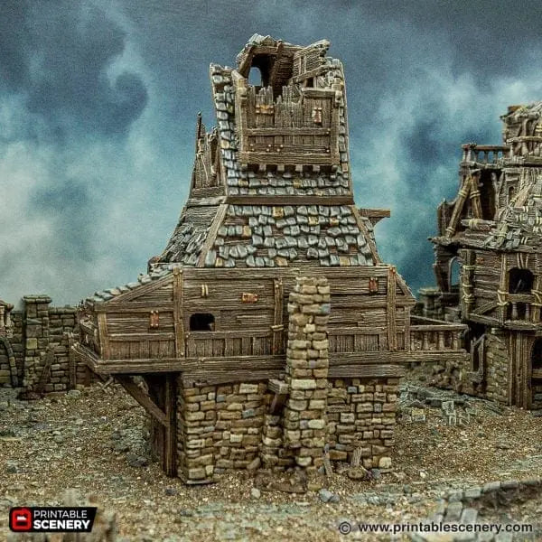 Tabletop Terrain Building Ruined Apothecary