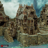 Tabletop Terrain Building Ruined City Watermill