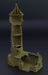 Tabletop Terrain Building Ruined Lighthouse
