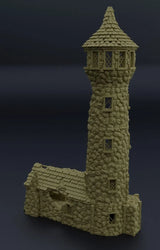 Tabletop Terrain Building Ruined Lighthouse