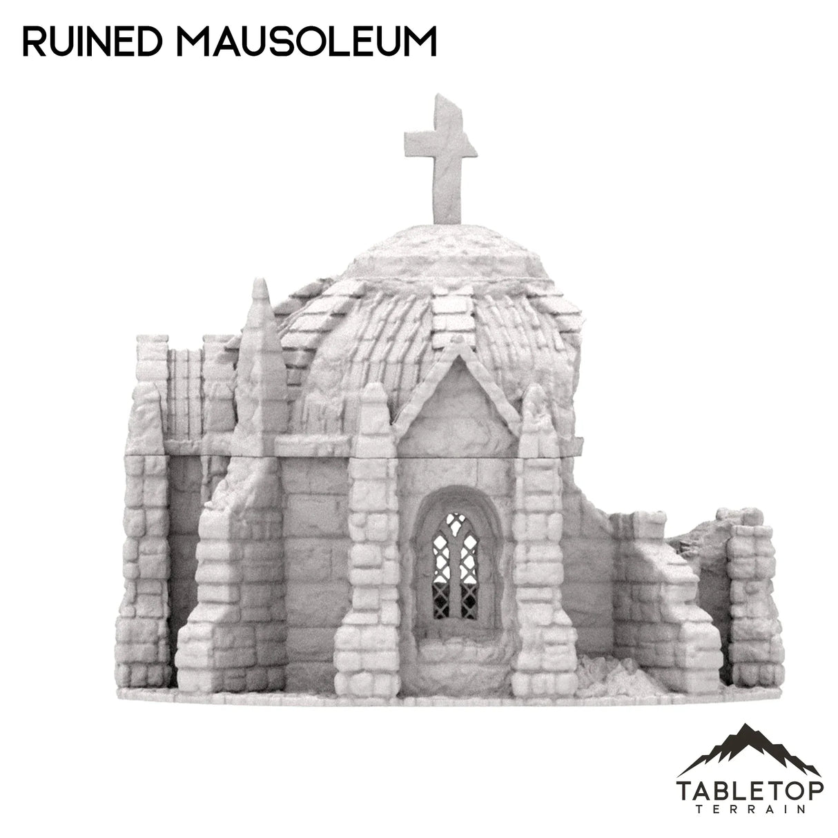 Tabletop Terrain Building Ruined Mausoleum