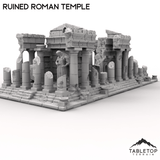 Tabletop Terrain Building Ruined Roman Temple