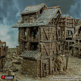 Tabletop Terrain Building Ruined Tenement