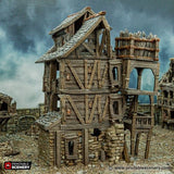 Tabletop Terrain Building Ruined Tenement