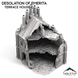 Tabletop Terrain Building Ruined Terrace Houses - The Desolation of Emerita